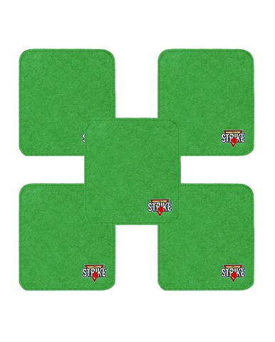 5x M&M Strike 2-lagiges Premium Bowling Shammy Pad. Naturleder! Zum Abwischen von Öl von Bowlingkugeln