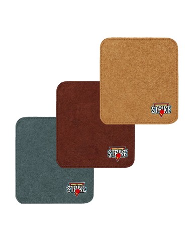 3x M&M Strike 2-lagiges Premium Bowling Shammy Pad. Naturleder! Zum Abwischen von Öl von Bowlingkugeln MIX