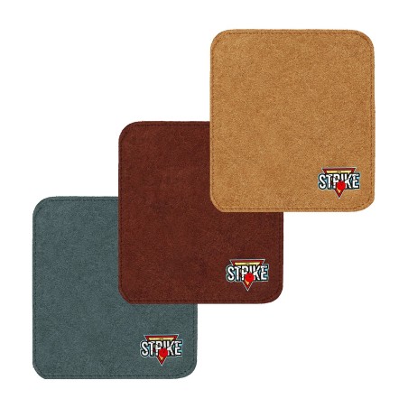 3x M&M Strike 2-lagiges Premium Bowling Shammy Pad. Naturleder! Zum Abwischen von Öl von Bowlingkugeln MIX