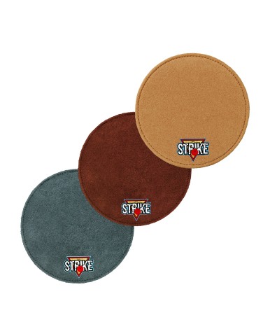 3x M&M Strike 2-lagiges Premium Bowling Shammy Pad. Naturleder! Zum Abwischen von Öl von Bowlingkugeln. MIX