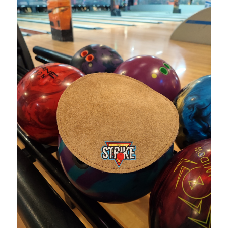 M&M Strike 2-lagiges Premium Bowling Shammy Pad. Naturleder! Zum Abwischen von Öl von Bowlingkugeln