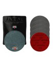 1x M&M Strike Premium Bowling Shammy Pad + 5x MIRKA Abralon Sanding Discs (Grits 180-4000) 1x M&M Strike Premium Bowling Shammy Pad + 5x MIRKA Abralon Sanding Discs (Grits 180-4000)