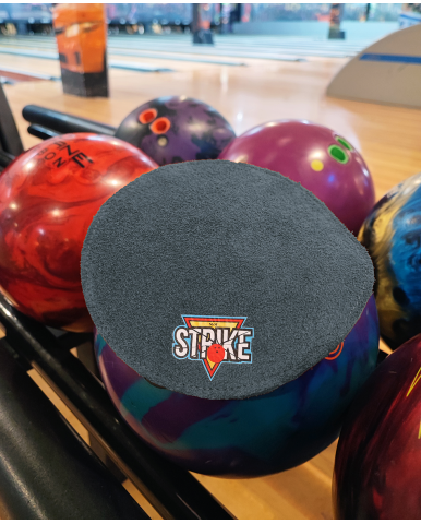 M&M Strike 2-lagiges Premium Bowling Shammy Pad. Naturleder! Zum Abwischen von Öl von Bowlingkugeln