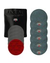 5x M&M Strike Premium Bowling Shammy + 5x MIRKA Abralon Schleifpads (Körnung 180–4000) 5x M&M Strike Premium Bowling Shammy + 5x MIRKA Abralon Schleifpads (Körnung 180–4000)