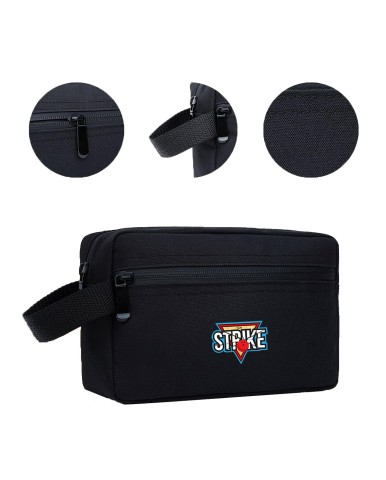 M&M Strike – Schwarze Tasche/Organizer für Bowlingzubehör (22 x 14 x 7 cm)