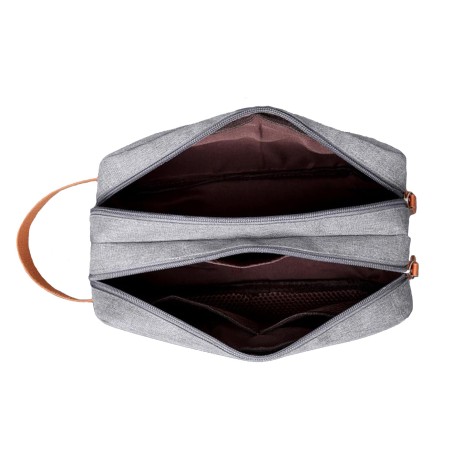 M&M Strike – Graue Tasche/Organizer für Bowlingzubehör (10 x 15 x 25 cm)