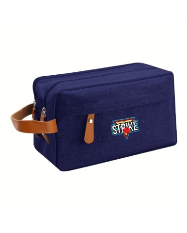 M&M Strike - Sacchetto/organizer blu navy per accessori da bowling (10 x 15 x 25 cm)