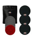 3x M&M Strike Premium Bowling Shammy+ 5x MIRKA Abralon Sliprondeller (Kornhet 180-4000)