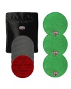 3x M&M Strike Premium Bowling Shammy + 5x MIRKA Abralon Schleifpads (Körnung 180–4000)