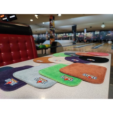 M&M Strike 2-lagers Premium Bowling Shammy Pad. Naturligt läder! För att torka av olja från bowlingklot