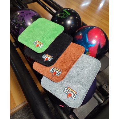 M&M Strike Premium Bowling Shammy Pad 2-capas. Cuero natural Para limpiar el aceite de las bolas de boliche