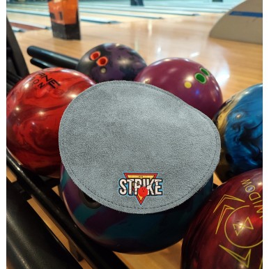 M&M Strike Premium Bowling Shammy Pad 2-capas. Cuero natural Para limpiar el aceite de las bolas de boliche