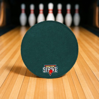M&M Strike 2-warstwowa Ścierka do kul bowlingowych.  Naturalna skóra & Najwyższa Jakość