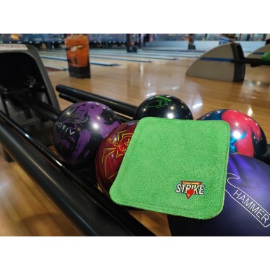 M&M Strike Premium Bowling Shammy Pad 2-capas. Cuero natural Para limpiar el aceite de las bolas de boliche