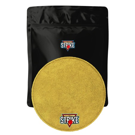 M&M Strike 2-layer Premium Bowling Shammy Pad. En cuir naturel pour essuyer l'huile des boules de bowling