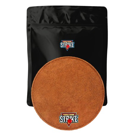 M&M Strike 2-layer Premium Bowling Shammy Pad. Natural leather! For wiping oil from bowling balls.
