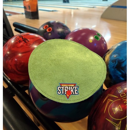 MM Strike 2-layer Premium Bowling Shammy Pad. Natural leather! For wiping oil from bowling balls.