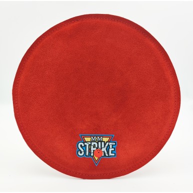 MM Strike Premium Bowling Shammy Pad 2-capas. Cuero natural Para limpiar el aceite de las bolas de boliche