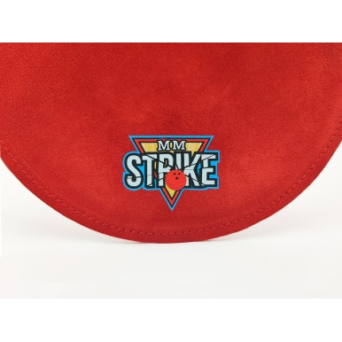 MM Strike 2-warstwowa Ścierka/Pad do kul bowlingowych.  Naturalna skóra & Najwyższa Jakość