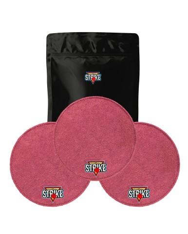 3x M&M Strike 2-lagiges Premium Bowling Shammy Pad. Naturleder! Zum Abwischen von Öl von Bowlingkugeln