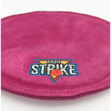 MM Strike 2-warstwowa Ścierka/Pad do kul bowlingowych.  Naturalna skóra & Najwyższa Jakość