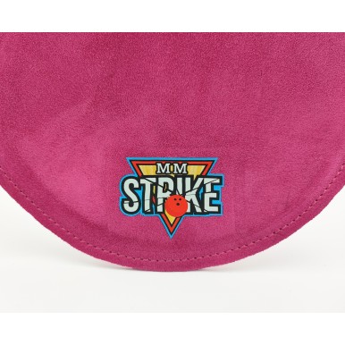 MM Strike 2-warstwowa Ścierka/Pad do kul bowlingowych.  Naturalna skóra & Najwyższa Jakość