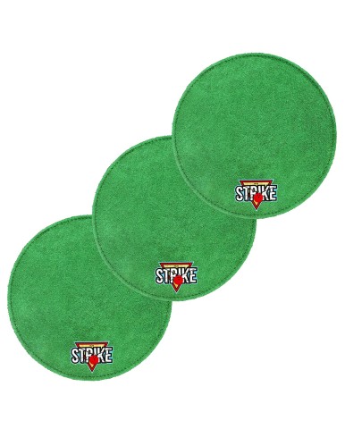 3x M&M Strike 2-lagiges Premium Bowling Shammy Pad. Naturleder! Zum Abwischen von Öl von Bowlingkugeln